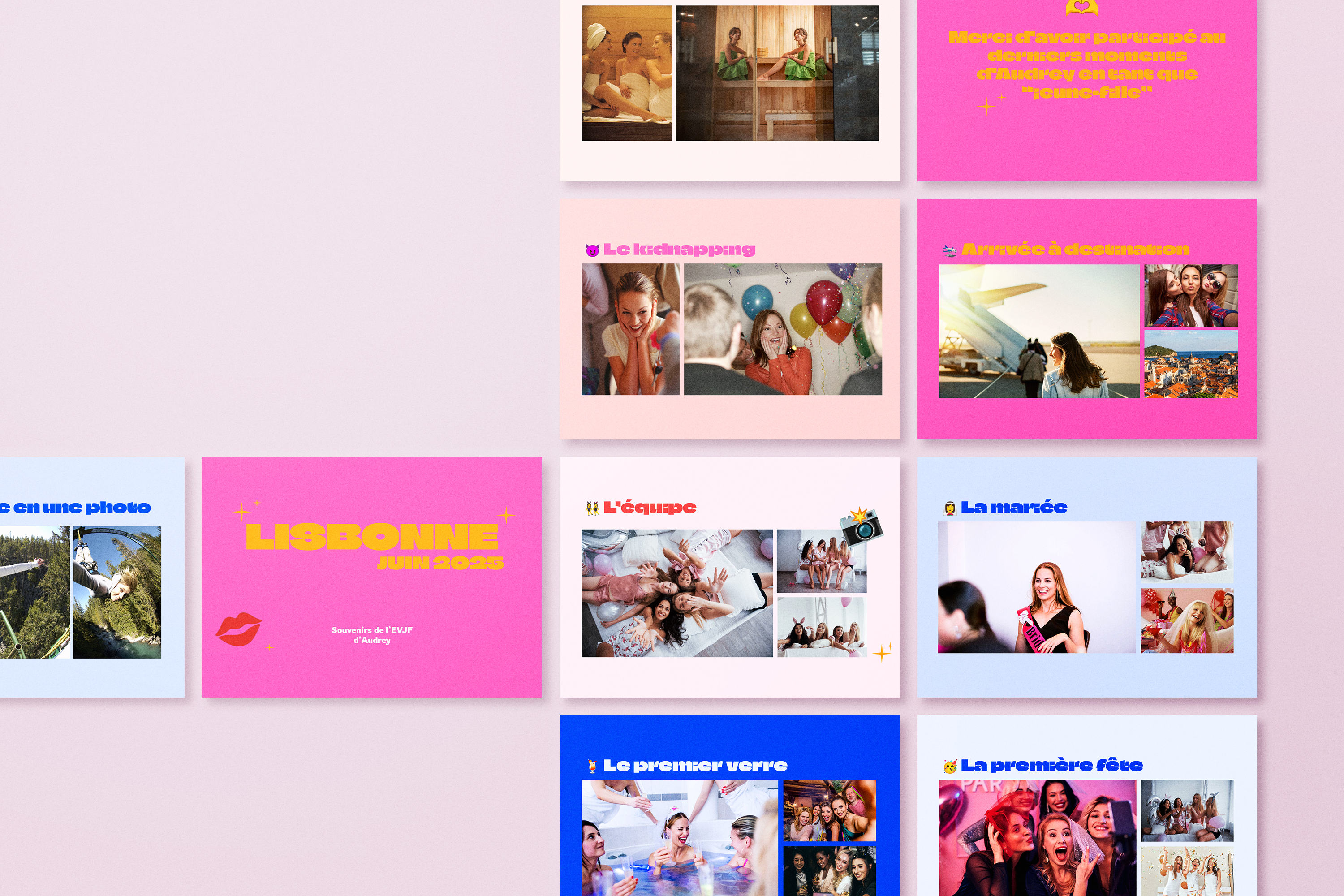 album souvenirs pour evjf